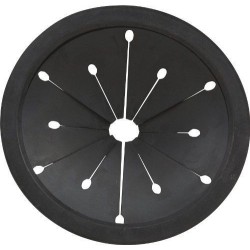 Anti-refouleur caoutchouc pour broyeurs