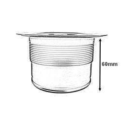 Collerette standard dimensions