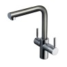 Robinet d'eau bouillante 3N1 anthracite