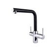 Robinet d'eau bouillante 3N1 noir black